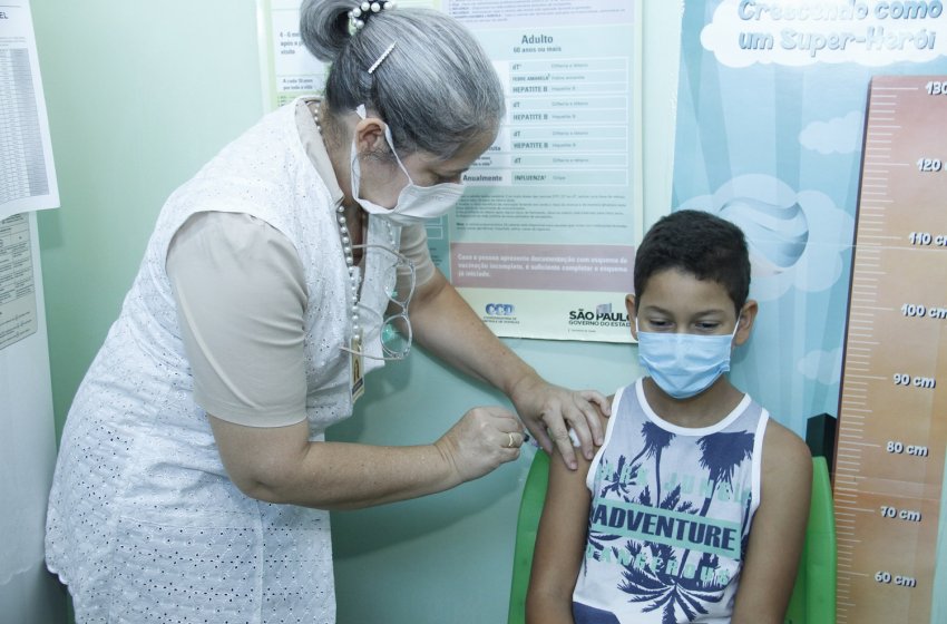 CRIANÇAS JÁ PODEM SER VACINADAS CONTRA A COVID-19 DAS 8H ÀS 15H30 EM JAGUARIÚNA 