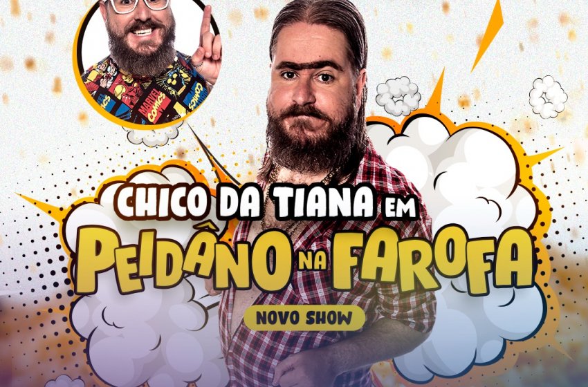 HUMORISTA CLEBER ROSA SE APRESENTA EM JAGUARIÚNA NA SEXTA-FEIRA