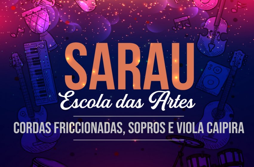 DOMINGO É DIA DE SARAU NO TEATRO DE JAGUARIÚNA