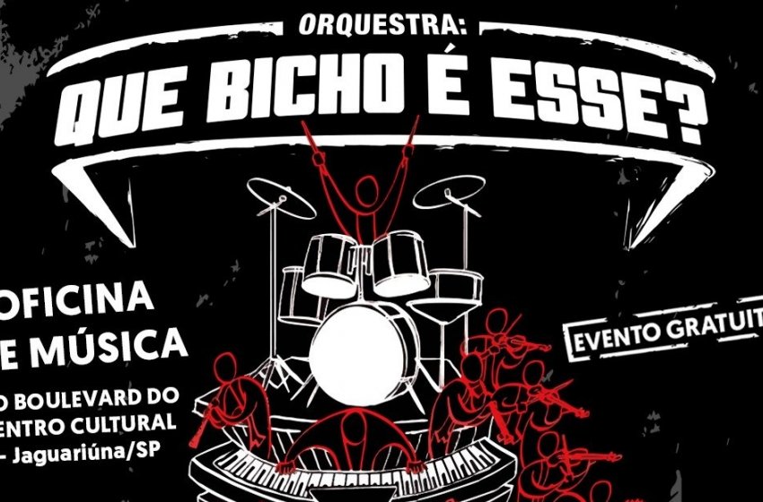 CULTURA REALIZA OFICINA GRATUITA DE MÚSICA NESTA SEXTA-FEIRA NO BOULEVARD