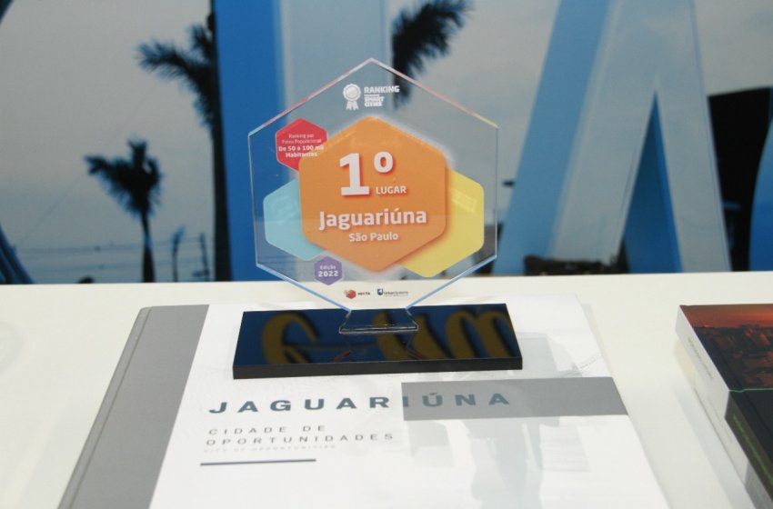 PELA 4ª VEZ CONSECUTIVA, JAGUARIÚNA É ELEITA A CIDADE MAIS INTELIGENTE E CONECTADA DO BRASIL
