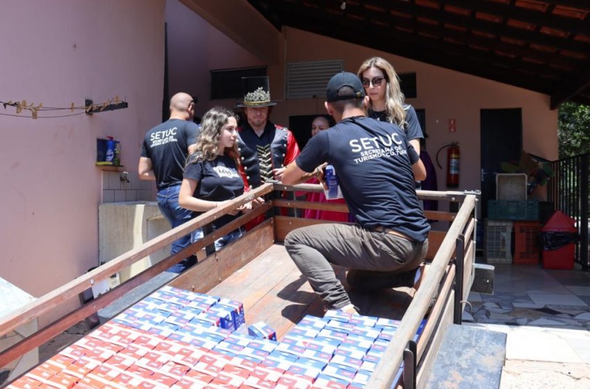 CULTURA DOA LEITE ARRECADADO COM O ESPETÁCULO “O REI DO SHOW”