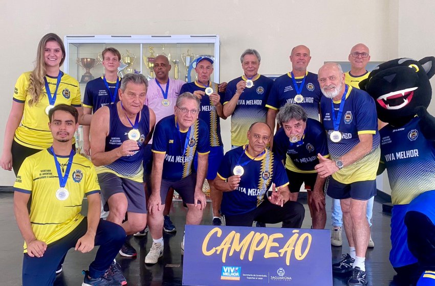 JAGUARIÚNA CONQUISTA 6 MEDALHAS DE OURO E 2 DE PRATA NA ADR DA TERCEIRA IDADE 