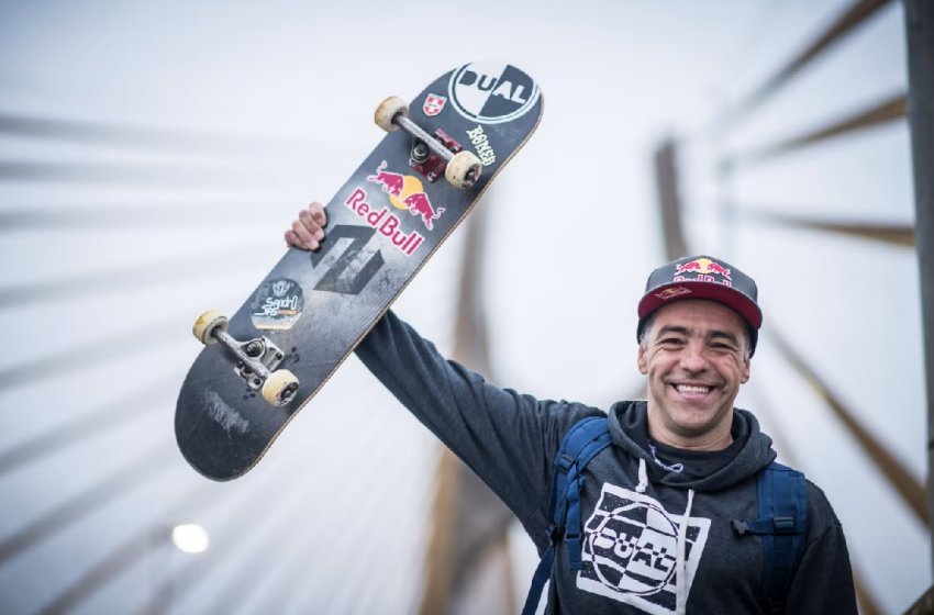 MULTICAMPEÃO DO SKATE SANDRO DIAS, O MINEIRINHO, PARTICIPA DE WORKSHOP EM JAGUARIÚNA NESTA SEXTA 