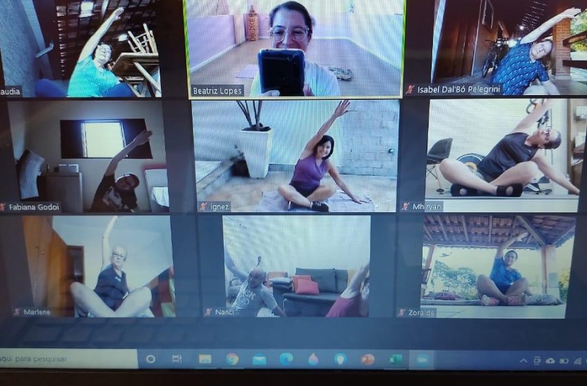 PROGRAMA ESPORTE EM CASA NÃO DEIXA NINGUÉM PARADO EM JAGUARIÚNA