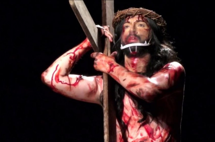 ESPETÁCULO A PAIXÃO DE CRISTO SERÁ EXIBIDO ONLINE NO DIA 2 DE ABRIL