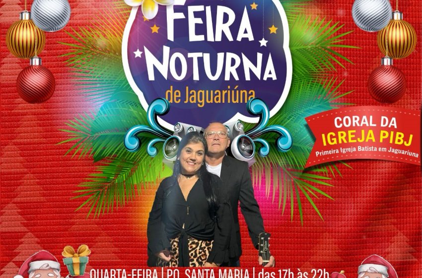 GRUPO ‘NEW MELODY’ É A ATRAÇÃO MUSICAL DA FEIRA NOTURNA DESTA QUARTA