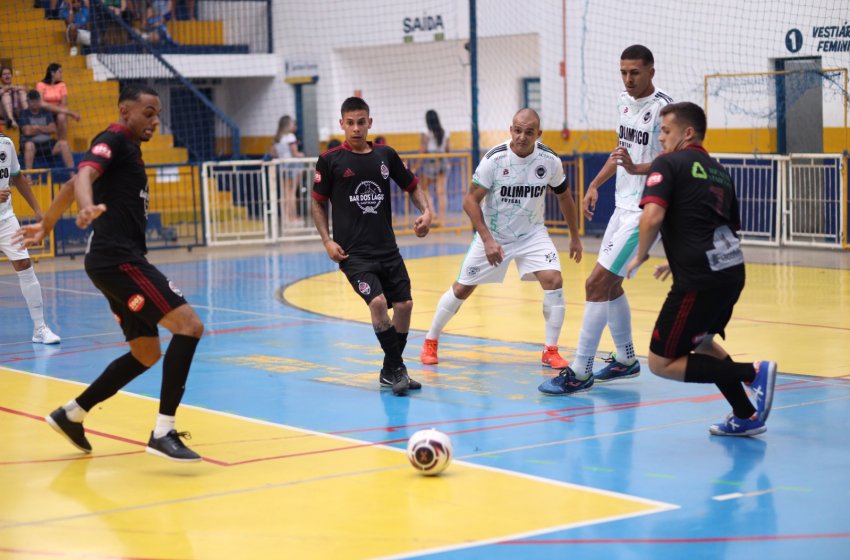 PRIMEIRA RODADA DA SELETIVA DO AMADOR DE FUTSAL DE JAGUARIÚNA TEM ‘CHUVA DE GOLS’
