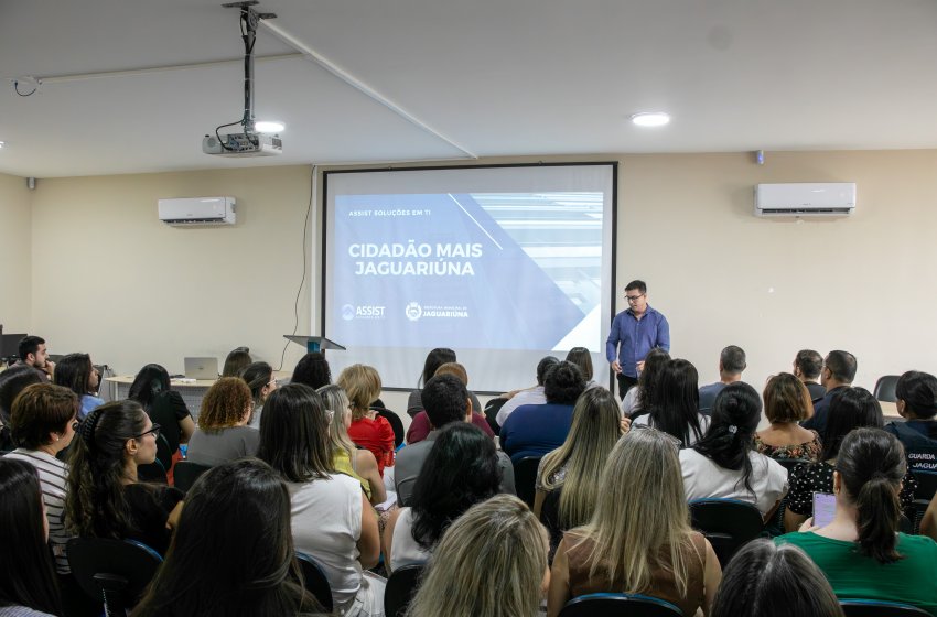 PREFEITURA IMPLEMENTA PROJETO ‘JAGUARIÚNA SEM PAPEL’ 