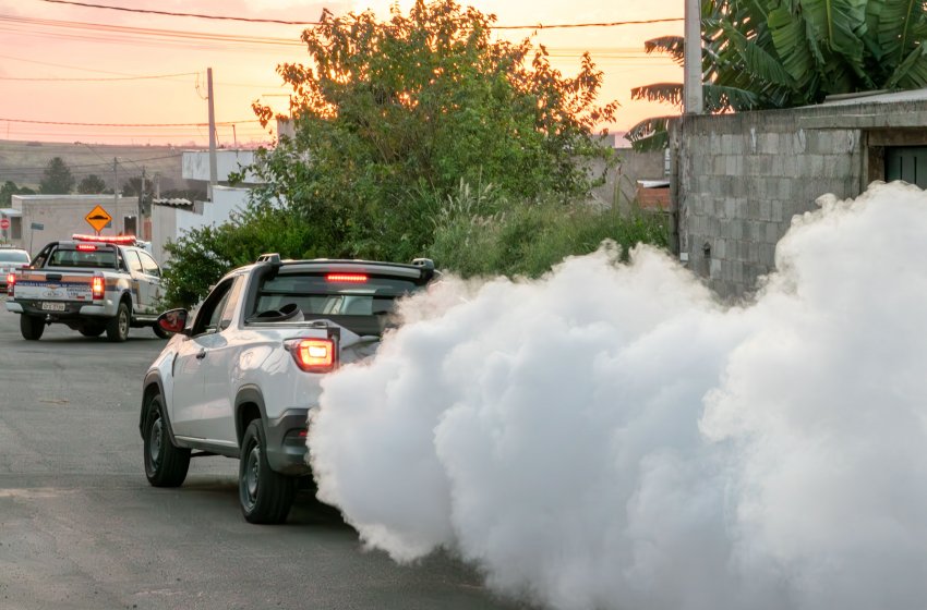 FUMACÊ CONTRA A DENGUE PASSARÁ POR OITO BAIRROS HOJE