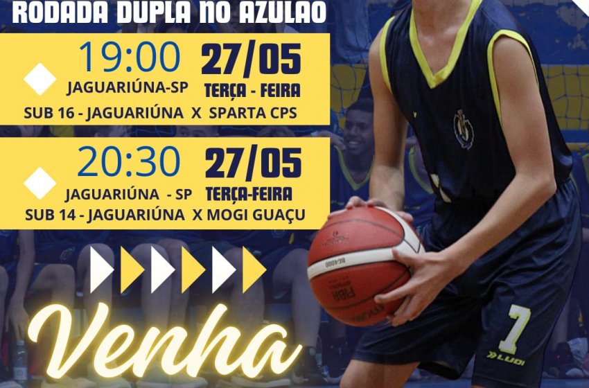 JAGUARIÚNA TEM DOIS JOGOS NESTA TERÇA PELA LIGA DE BASQUETE 