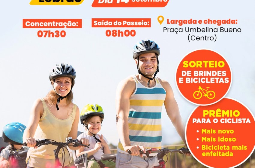 PASSEIO CICLÍSTICO É DESTAQUE NA PROGRAMAÇÃO DE ANIVERSÁRIO DE JAGUARIÚNA