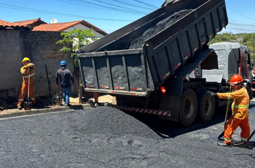 APÓS NOVA CHUVA INTENSA PREFEITURA REALIZA MELHORIAS NA RUA SETIM 